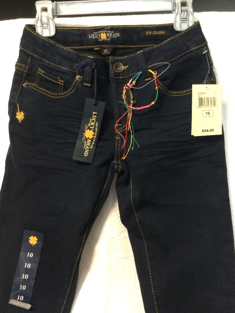 Lucky Brand Zoe Jegging Skinny Jeans sz 10 GIRLS